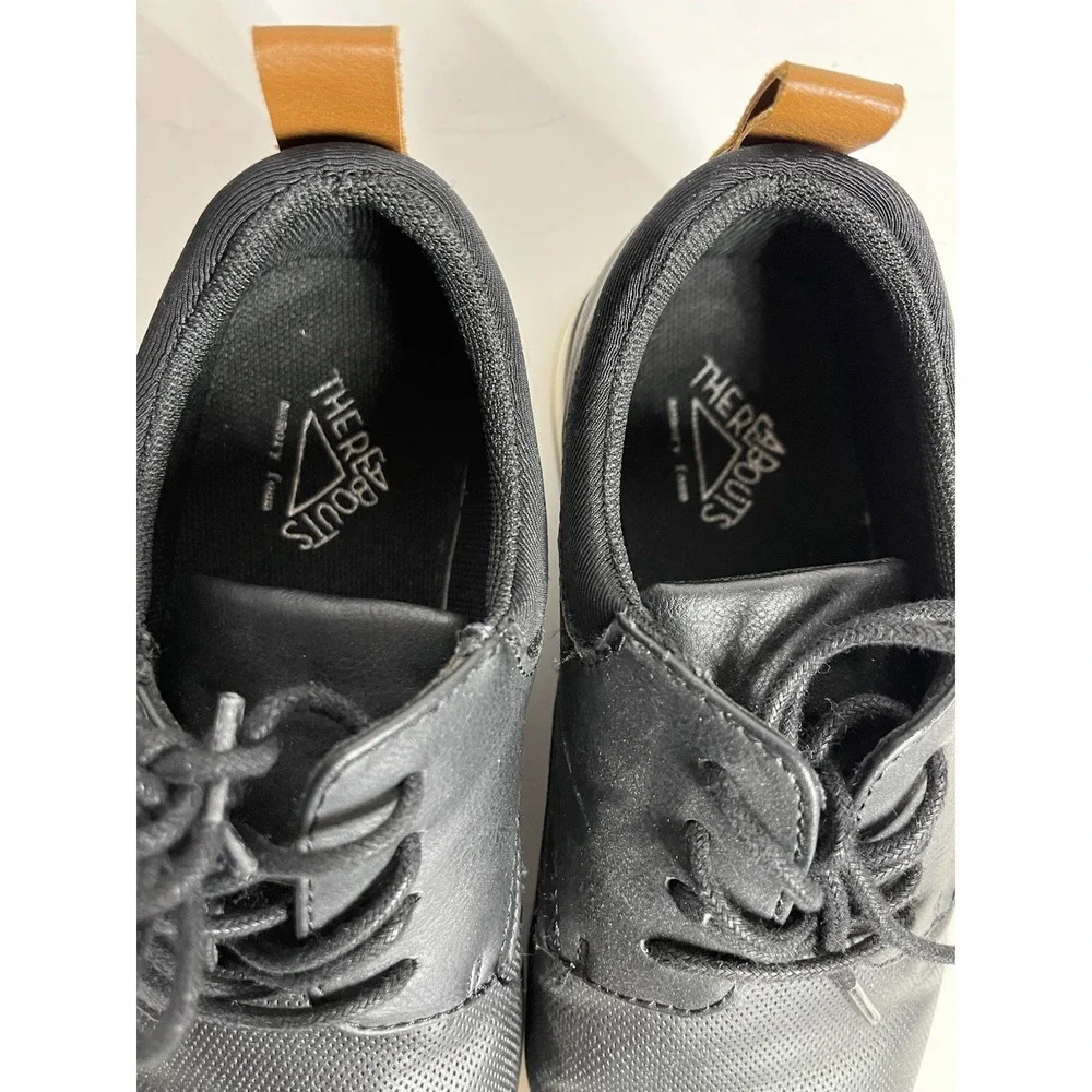 Thereabouts Boys Mackem Oxford Shoes Black Size 2M MacieBoys Dress Shoes‎